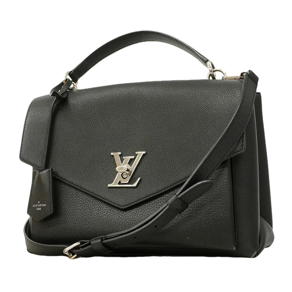 Louis Vuitton My Lockme Satchel Handbag Noir Black bag